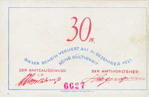 Germany, 30 Pfennig, 135.1a