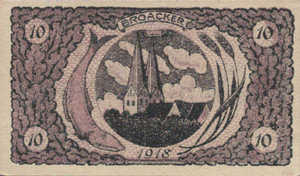 Germany, 10 Pfennig, B91.3a