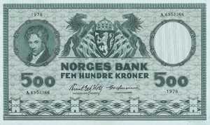 Norway, 500 Krone, P34f