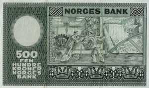 Norway, 500 Krone, P34f