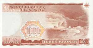 Norway, 1,000 Krone, P40a