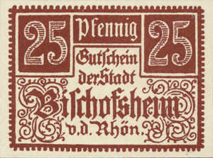 Germany, 25 Pfennig, 107.1