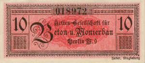 Germany, 10 Pfennig, 0460.035.02