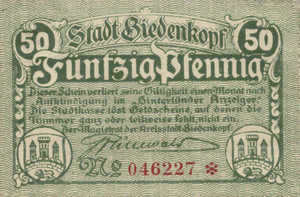 Germany, 50 Pfennig, B43.1c