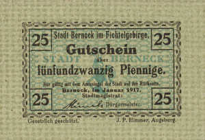 Germany, 25 Pfennig, B34.2j