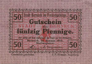 Germany, 50 Pfennig, B34.2n