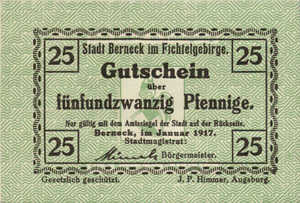 Germany, 25 Pfennig, B34.4e