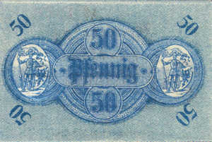 Germany, 50 Pfennig, B7.3a
