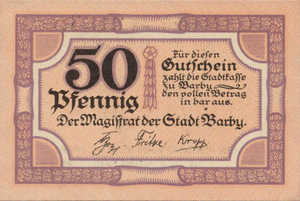 Germany, 50 Pfennig, B8.1