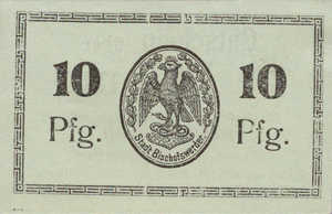 Germany, 10 Pfennig, B53.10b