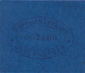Germany, 25 Pfennig, B71.1a