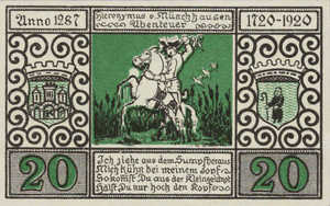 Germany, 20 Pfennig, B71.17a