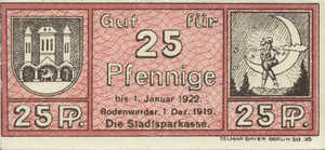 Germany, 25 Pfennig, B71.11a