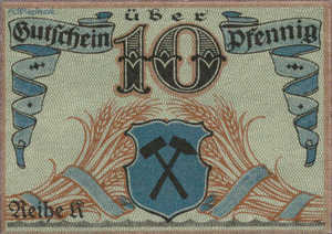 Germany, 10 Pfennig, B80.1a