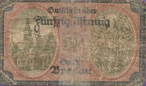 Germany, 50 Pfennig, B88.4