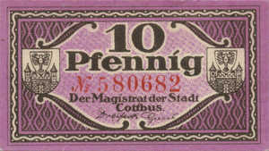 Germany, 10 Pfennig, C28.5a