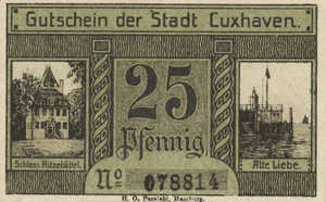 Germany, 25 Pfennig, C37.1a
