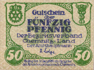 Germany, 50 Pfennig, C13.2a