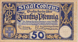 Germany, 50 Pfennig, C19.5