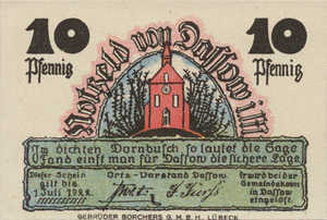 Germany, 10 Pfennig, 260.2