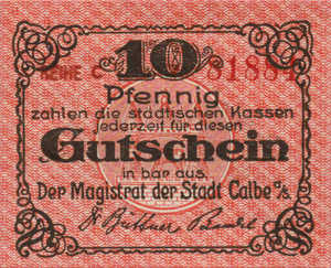 Germany, 10 Pfennig, C3.1d