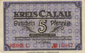 Germany, 5 Pfennig, C2.1a
