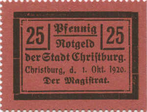 Germany, 25 Pfennig, C15.8i