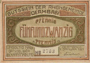 Germany, 25 Pfennig, 264.2
