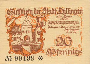 Germany, 20 Pfennig, 274.2a