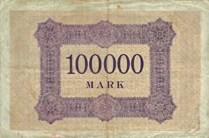 Germany, 100,000 Mark, 1a