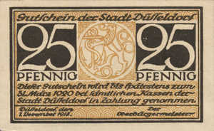 Germany, 25 Pfennig, D35.3Ia