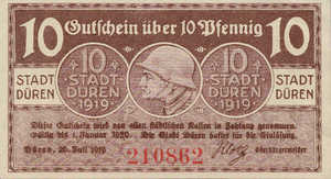 Germany, 10 Pfennig, D34.10