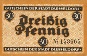 Germany, 30 Pfennig, D35.7b