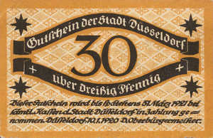 Germany, 30 Pfennig, D35.7b