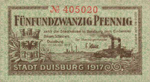 Germany, 25 Pfennig, D36.2b