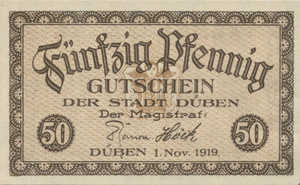 Germany, 50 Pfennig, D33.1c