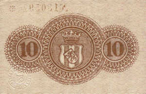 Germany, 10 Pfennig, D9.3b