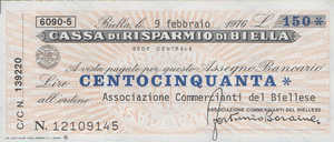 Italy, 150 Lira, 96-1