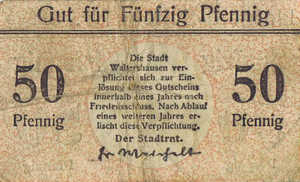 Germany, 50 Pfennig, W6.3