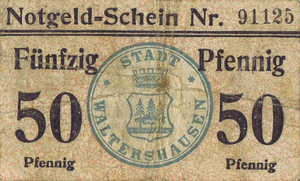 Germany, 50 Pfennig, W6.3