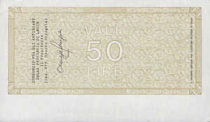 Italy, 50 Lira, 