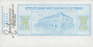 Italy, 200 Lira, 124-6