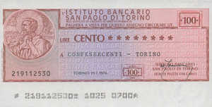 Italy, 100 Lira, 122-7