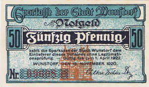 Germany, 50 Pfennig, 1458.1a