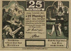 Germany, 25 Pfennig, E9.3a