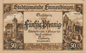 Germany, 50 Pfennig, E17.7a