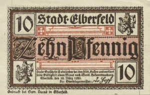 Germany, 10 Pfennig, E13.09