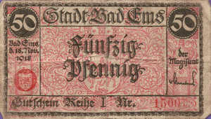 Germany, 50 Pfennig, E19.4b