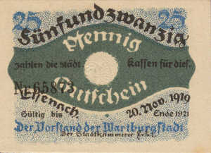 Germany, 25 Pfennig, E10.3bx
