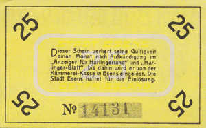 Germany, 25 Pfennig, E29.3b